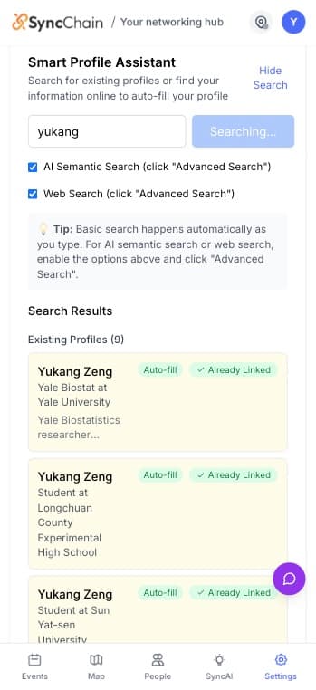 Smart Profile Assistant